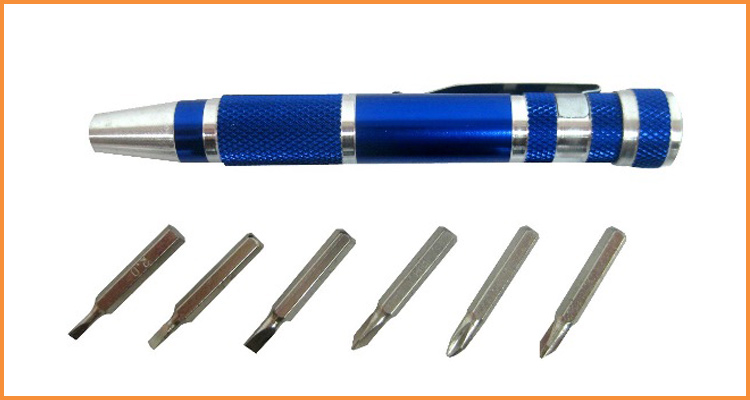 Set de Herramienta Tipo Bolígrafo Azul