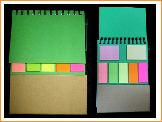 Libreta con Post IT