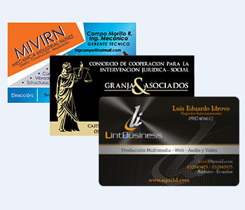 Tarjetas Presentación